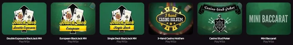 trivelabet-casino-Kaartspellen